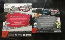 Pokemon White Flare Binder + Black Bolt & White Flare Poster Collection-SEALED - Image 2