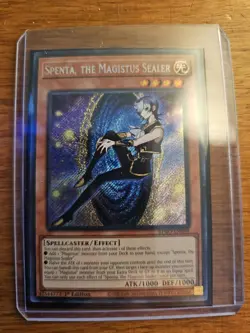 Yugioh! Spenta, the Magistus Sealer BPRO-EN098 1st Edition Secret Rare NM - Image 1