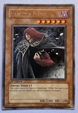 Vanity's Fiend (UTR) CDIP-EN017 Cyberdark Impact 1st Edition - Image 1