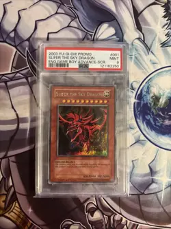 Slifer the Sky Dragon (Secret Rare) GBI-001 Yu-Gi-Oh! PSA 9 - Image 1