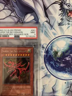 Slifer the Sky Dragon (Secret Rare) GBI-001 Yu-Gi-Oh! PSA 9 - Image 2