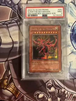 Slifer the Sky Dragon (Secret Rare) GBI-001 Yu-Gi-Oh! PSA 9 - Image 4