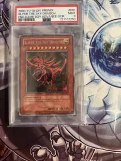 Slifer the Sky Dragon (Secret Rare) GBI-001 Yu-Gi-Oh! PSA 9 - Image 5