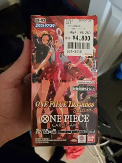 Sealed Heroines Edition Extra Booster Box EB-03 EB01 EB02 EB04 One Piece Sealed - Image 1