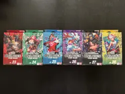 ONE PIECE TCG English Starter Deck Bundle ST-23-24-25-26-27-28 Sealed New - Image 1