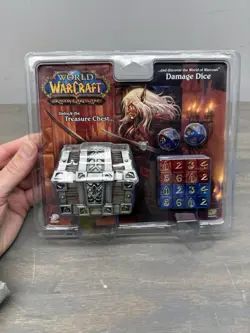 World of Warcraft TCG Damage Dice Treasure Chest RPG Upper Deck Blizzard Sealed! - Image 1