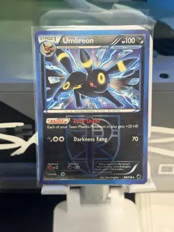 Pokemon TCG Umbreon Team Plasma 64/116 Plasma Freeze Reverse Holo Rare 2013 - Image 1