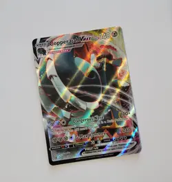 Pokemon Copperajah VMAX 137/192 Holo Rebel Clash Full Art Ultra Rare Card TCG EN - Image 1