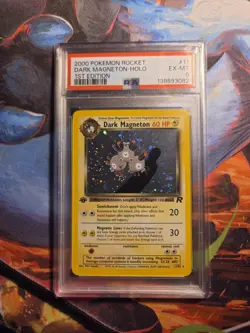 2000 POKEMON ROCKET DARK MAGNETON 1ST EDITION HOLO #11 PSA 6 11/82 WOW LOOK FAST - Image 1