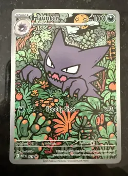 Pokemon Haunter 027 Me: Mega Evolution Promo Illustration Rare Holo 100 HP - Image 1