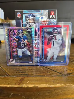 2025 Topps Chrome Jaxson Dart Pulsar Cam Ward Red White And Blue EX-MT - Image 1
