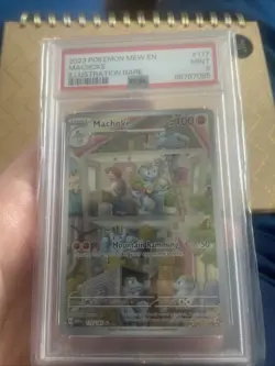 Machoke 177/165 IR Pokemon TCG - Scarlet Violet 151 - English -Graded PSA 9 MINT - Image 1
