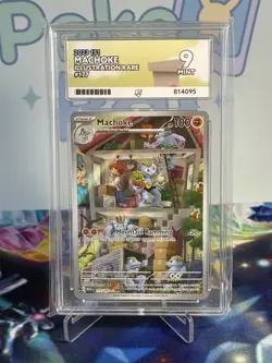 Machoke 177/165 IR Pokemon TCG - Scarlet Violet 151 - English -Graded ACE 9 MINT - Image 1