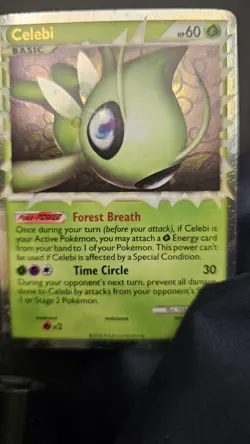 Pokemon Celebi Prime Triumphant 92/102 Ultra Rare Holo NM LP See Photos! - Image 5