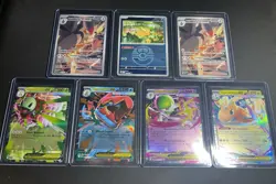 2026 Pokemon Ascended Heroes Lot Of 7 Cards All Pack Fresh - Image 1