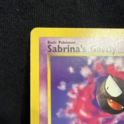 Pokemon TCG Sabrina's Gastly Card 97/132 Gym Challenge 2000 - Image 2