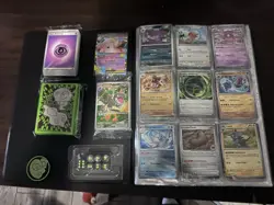 Pokemon Card Tcg – 254 Cards – Perfect Order Set + Holos, Binder & Extras - Image 1