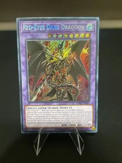 Yu-Gi-Oh! TCG Red-Eyes Dark Dragoon RA02-EN021 Secret Rare Card - Image 1
