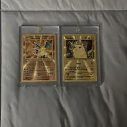 SET OF 4 Celebrations UPC PROMO Cards!!(METAL Charizard / METAL Pikachu) - Image 2