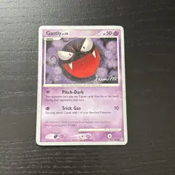 Pokemon TCG 2009 World Championship Decks Jason Martinez Gastly Card 62/100 - LP - Image 1