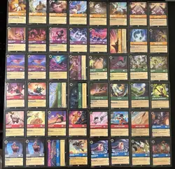 Disney Lorcana Lot of 800+ Cards - From Set 2, 3, 4, 5, 6, 7 - Check desc & Pics - Image 3