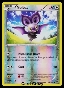 Noibat 132/162 Reverse Holo - XY - BREAKthrough Pokemon Card [Near Mint] - Image 1