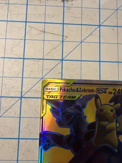 Custom Pikachu&zekrom Gx Fun Fan Art (Custom Card) Pokemon Card - Image 2