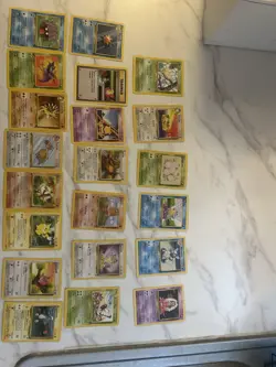 Pokemon vintage Base Set 80+ Card Lot gym series base set2 jungle fossil - Image 2