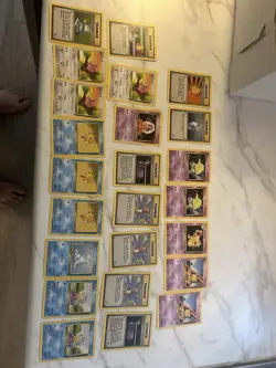 Pokemon vintage Base Set 80+ Card Lot gym series base set2 jungle fossil - Image 3