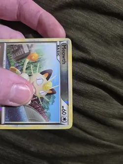 Meowth Reverse Holo 75/123 Heartgold & Soulsilver Pokemon TCG Card Lp - Image 4