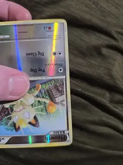 Meowth Reverse Holo 75/123 Heartgold & Soulsilver Pokemon TCG Card Lp - Image 5