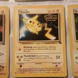 Pokemon Pikachu The First Movie Promo Card 1999/2000 - Image 1