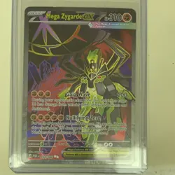 Pokemon Mega Zygarde EX Full Art Ultra Rare Holo Card 104/088 310 HP - Image 1