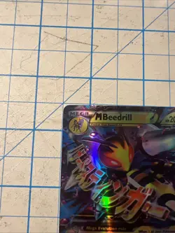 Custom M Beedrill Ex Fun Fan Art (Custom Card) Pokemon Card - Image 2