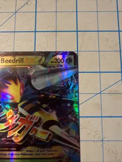 Custom M Beedrill Ex Fun Fan Art (Custom Card) Pokemon Card - Image 3