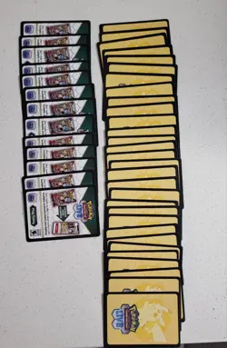 Pokemon Card Lot 83 Cards - 33 Cards + 4 Rare + 46 Online Booster/Rewards Cards - Image 4