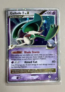 Gallade E4 LV.X 106/111 Holo Rare LV.X Rising Rivals Pokemon Card Ultra Rare - Image 1