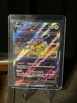 Pokemon TCG Raikou v Crown Zenith: Galarian Gallery Holo Card GG41/GG70 - Image 1
