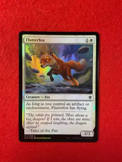 Flutterfox - Foil - Throne of Eldraine - Magic the Gathering - MTG - Image 1