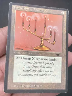 ***Candelabra of Tawnos (Indents)** MTG Antiquities Magic Kid Icarus - Image 3