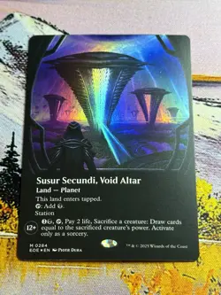 Magic MTG #0284 Susur Secundi, Void Altar FOIL Borderless Edge of Eternities EOE - Image 3
