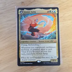 Magic: The Gathering Avatar Aang Mythic 207 - Image 1