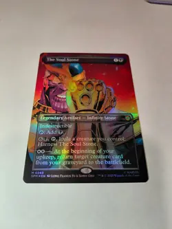 Magic: The Gathering Marvel The Soul Stone Foil Legendary Artifact Thanos - Image 2