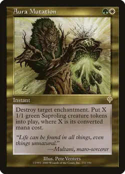 Aura Mutation Invasion MP MTG - Image 1