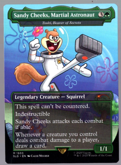 Sandy Cheeks, Martial Astronaut 1930 Borderless Non Foil Secret Lair MTG NM - Image 1