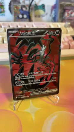 Yveltal Ex 105/088 ENGLISH Perfect Order POR Full Art Pokemon TCG NM - Image 1