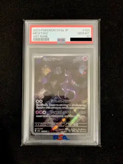 Mewtwo Art Rare Psa 10 Pokemon 183/165 AR Sv2a 151 - Image 1