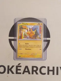 Pikachu 018/091 Paldeas Schicksale Set Pokemon Karte Deutsch Pokemon - Image 1