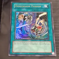 Yu-Gi-Oh! TCG Dimension Fusion Spell-Normal Ultra Rare IOC-094 Konami Invasion … - Image 1
