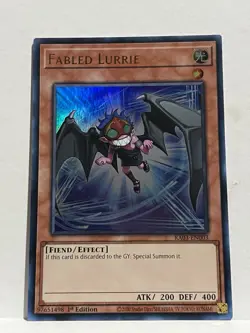 Fabled Lurrie (UR) RA03-EN003 Ultra Rare NM 1st Edition Yugioh TCG - Image 1